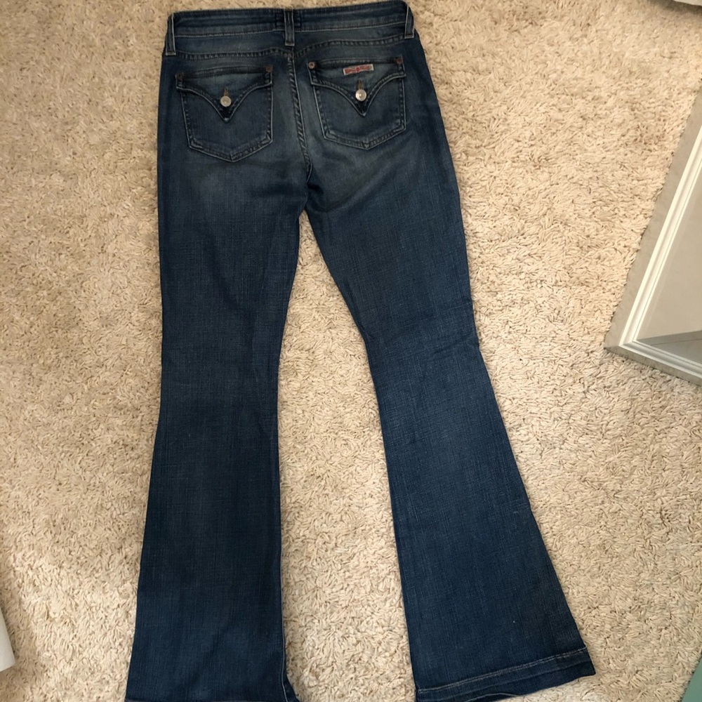 Flare legged Hudson jeans